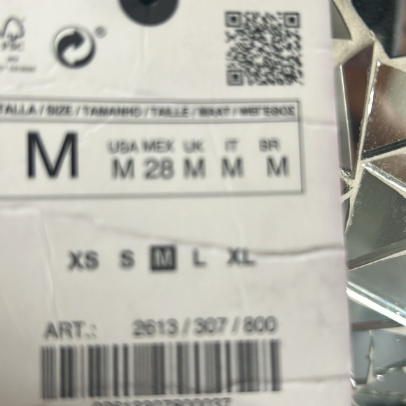 Zara Black Long Sleeve Dress with Unique Cutout - Picture 9 of 15